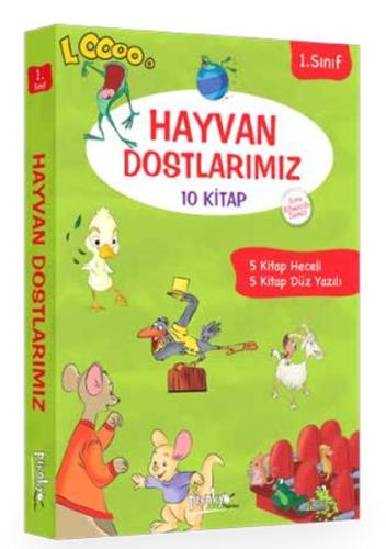 1. Sınıf Hayvan Dostlarımız Serisi - 10 Kitaplık Set %30 indirimli Kol