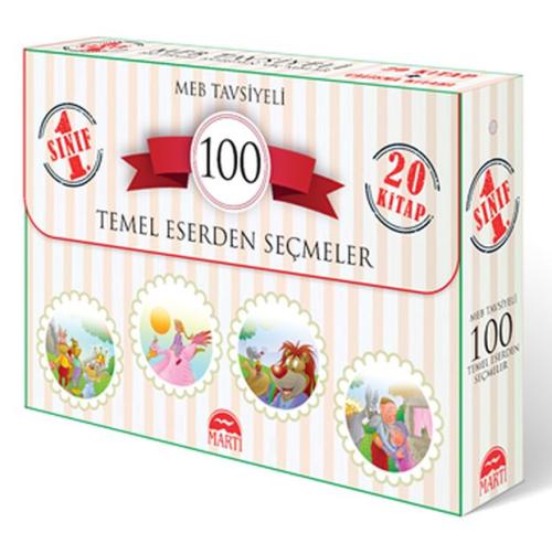 1. Sınıf MEB Tavsiyeli 100 Temel Eserden Seçmeler (20 Kitap Takım) %30