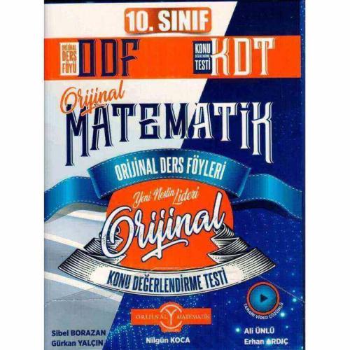 10. Sınıf Matematik ODF KDT Orijinal Ders Föyleri Konu Değerlendirme T