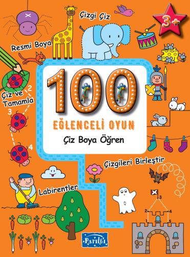 100 Eğlenceli Oyun - Çiz Boya Öğren %35 indirimli Kolektif