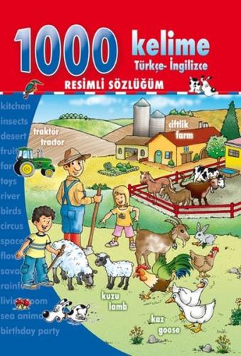 1000 Kelime Türkçe İngilizce Resimli Sözlüğüm Kolektif