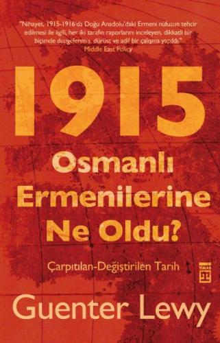 1915 Osmanlı Ermenilerine Ne Oldu? %15 indirimli Guenter Lewy