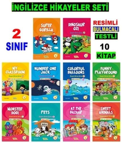 2. Sınıf İngilizce Hikayeler Seti (10 Kitap) %20 indirimli Key Yayınla