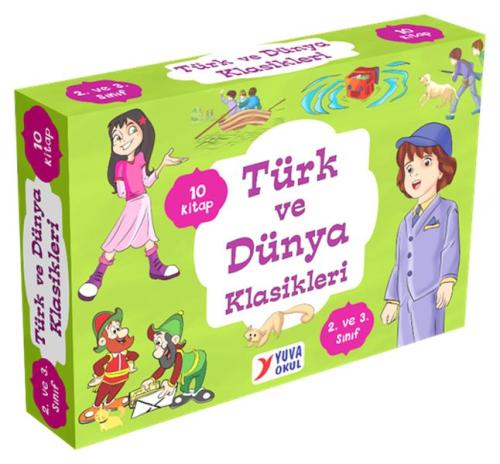 2. ve 3. Sınıflar için Türk ve Dünya Klasikleri (10 Kitap) %17 indirim