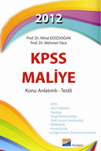 2012 KPSS Maliye Konu Anlatımlı - Testli Mehmet Yüce