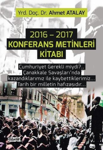 2016-2017 Konferans Metinleri Kitabı %27 indirimli Ahmet Atalay