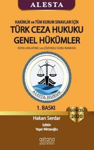 2020 Hakimlik ve Tüm Kurum Sınavları İçin Türk Ceza Hukuku Genel Hüküm