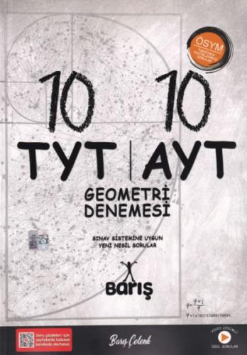 2021 10X10 TYT AYT Geometri Denemesi Barış Çelenk