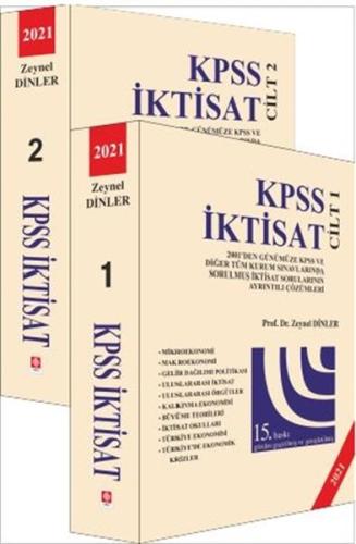 2021 KPSS İktisat (2 Cilt Takım) Zeynel Dinler