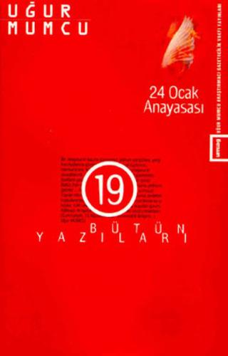 24 Ocak Anayasası %25 indirimli Uğur Mumcu