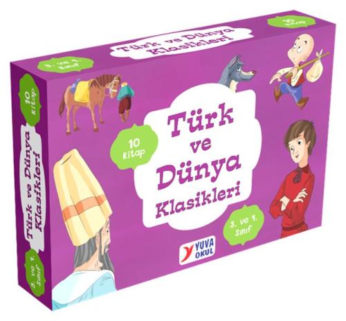 3. ve 4. Sınıflar için Türk ve Dünya Klasikleri (10 Kitap) %17 indirim