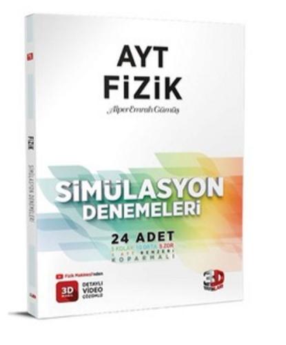 3D AYT Fizik Simülasyon Denemeleri %23 indirimli Alper Emrah Gümüş