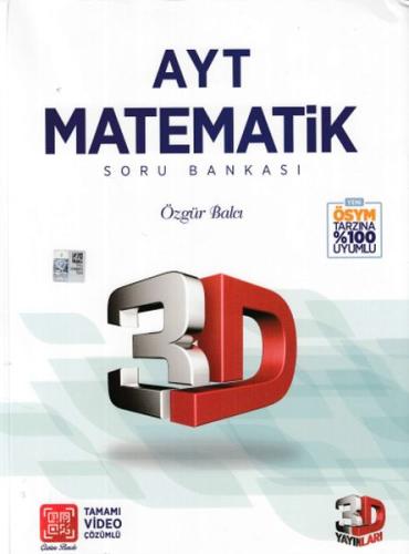 3D Yayınları AYT Matematik 3D Soru Bankası Özgür Balcı