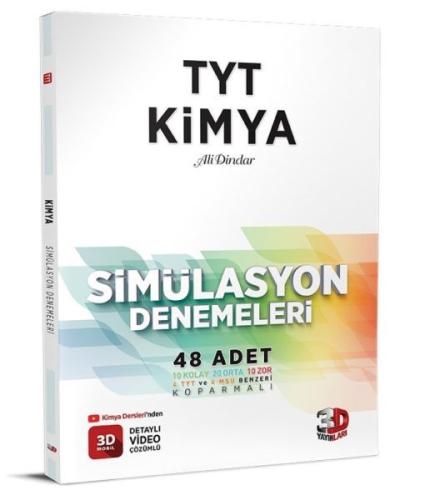 3D Yayınları TYT Kimya 48 Simülasyon Denemesi %23 indirimli