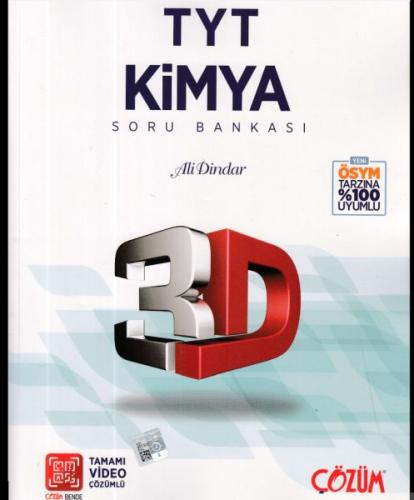 3D Yayınları TYT Kimya Soru Bankası Ali Dindar