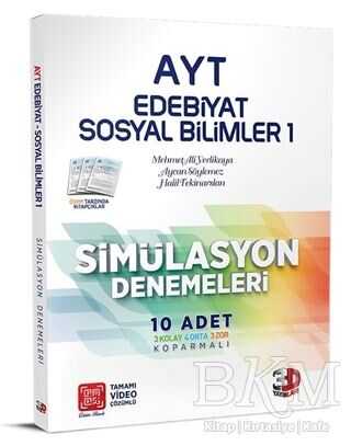 3D AYT Edebiyat Sosyal Bilimler 1 Tamamı Video Çözümlü Simülasyon Dene