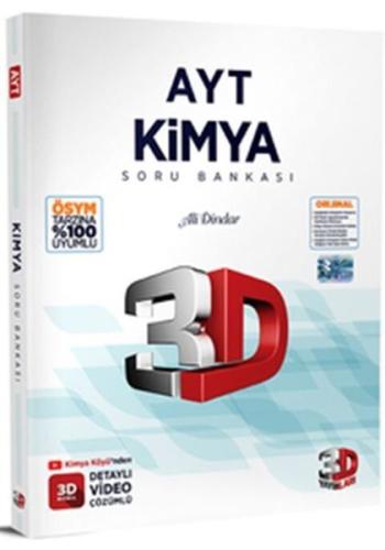 3D Yayınları AYT Kimya Tamamı Video Çözümlü Soru Bankası %23 indirimli