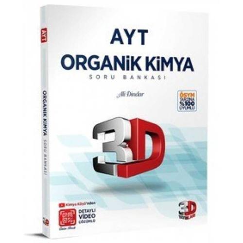 3D Yayınları AYT Organik Kimya Soru Bankası Ali Dindar