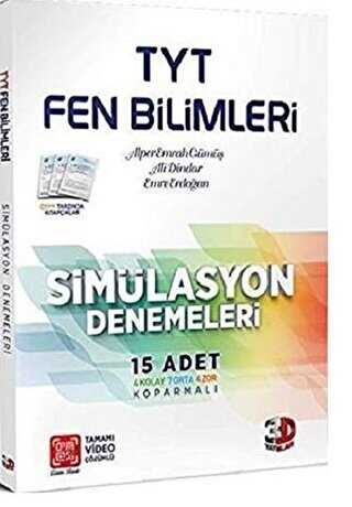 3D Yayınları TYT Fen Bilimleri Tamamı Video Çözümlü Simülasyon Denemel