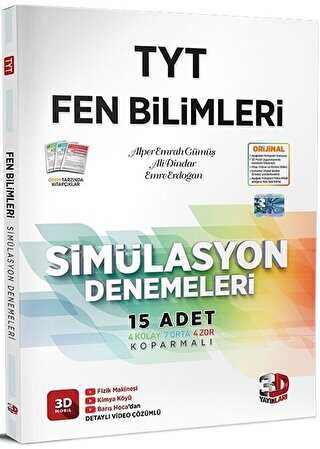 3D Yayınları TYT Fen Bilimleri Simülasyon Denemeleri Kolektif