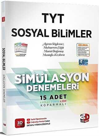 3D Yayınları TYT Sosyal Bilimler Simülasyon Denemeleri Kolektif