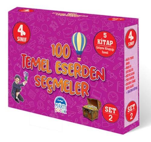 4. Sınıf 100 Temel Eserden Seçmeler / Set 2 %30 indirimli Mehmet Orhan