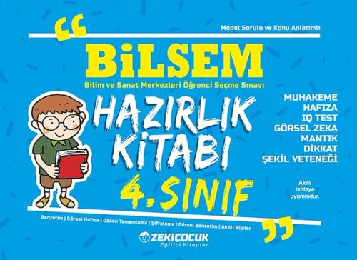 4.Sınıf Bilsem Hazırlık Kitabı %20 indirimli Kolektif