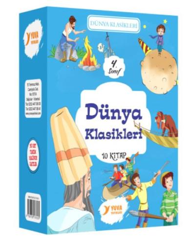 4. Sınıf Dünya Klasikleri Serisi (10 Kitaplık Set) %17 indirimli Kolek