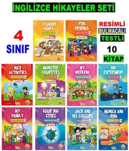 4. Sınıf İngilizce Hikayeler Seti (10 Kitap) %20 indirimli Kolektif