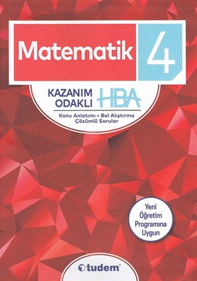 4. Sınıf Matematik Kazanım Odaklı HBA Kolektıf