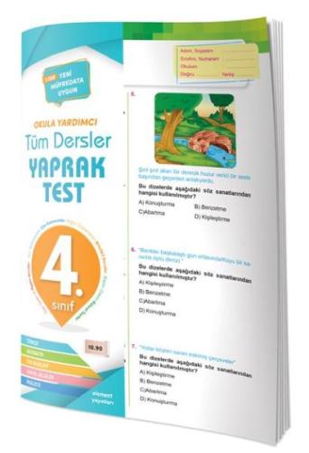 4.Sınıf Tüm Dersler Yaprak Test %20 indirimli Kolektif