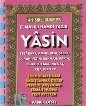 41 Sırlı Sureler Yasin Tebareke Amme Duhan (Büyük Boy) (Yas-226) %25 i