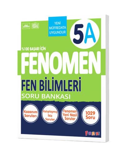 Fenomen Yayınları 5.Sınıf Fen Bilimleri A Soru Bankası