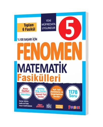 Fenomen Yayınları 5.Sınıf Matematik Fasikül Seti