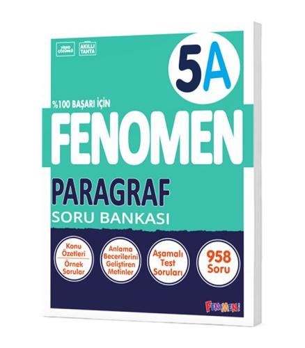 Fenomen Yayınları 5.Sınıf Paragraf A Soru Bankası