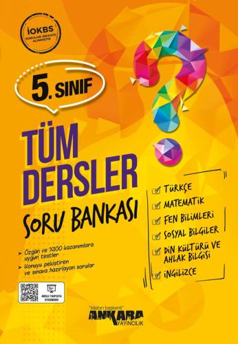 5. Sınıf Tüm Dersler Soru Bankası Ankara Yayıncılık Komisyon