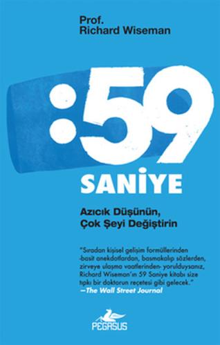 59 Saniye Azıcık Düşünün, Çok Şeyi Değiştirin %15 indirimli Richard Wi