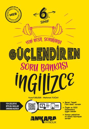 6. Sınıf İngilizce Güçlendiren Soru Bankası Ankara Yayıncılık Komisyon