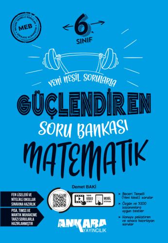 6. Sınıf Matematik Güçlendiren Soru Bankası Ankara Yayıncılık Komisyon