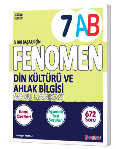 7 FENOMEN DİN KÜLTÜRÜ VE AHLAK BİLGİSİ (A-B) KONU ÖZETLİ SORU BANKASI 