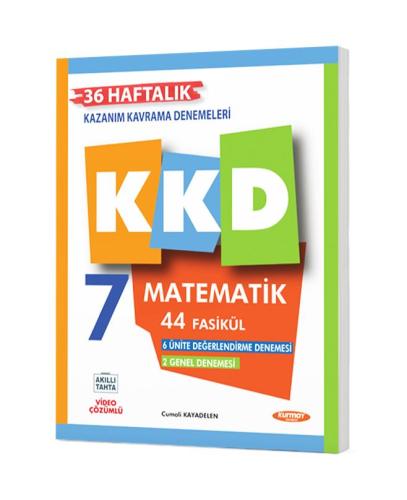 Kurmay Yayınları 7 Matematik Haftalık Kazanım Kavrama Denemeleri