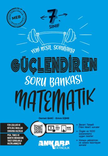 7. Sınıf Matematik Güçlendiren Soru Bankası Ankara Yayıncılık Komisyon