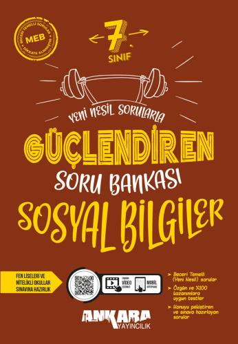 7. Sınıf Sosyal Bilgiler Güçlendiren Soru Bankası Ankara Yayıncılık Ko