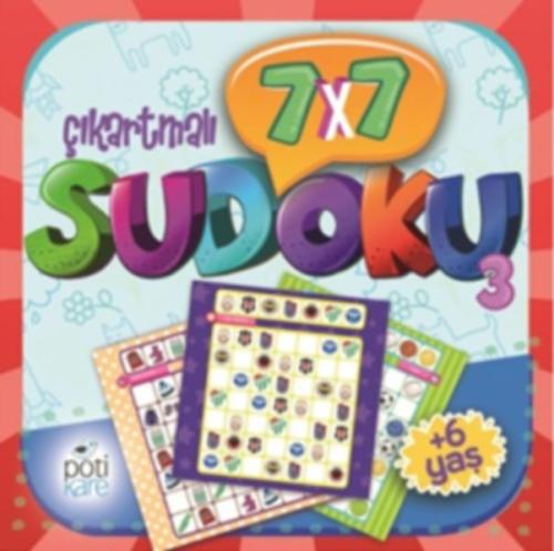 7 x 7 Sudoku - 3 (Çıkartmalı) %13 indirimli Kolektif