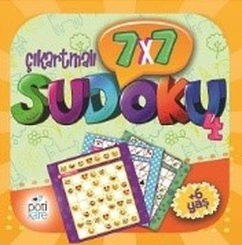 7x7 Sudoku - 4 (Çıkartmalı) %13 indirimli Kolektif