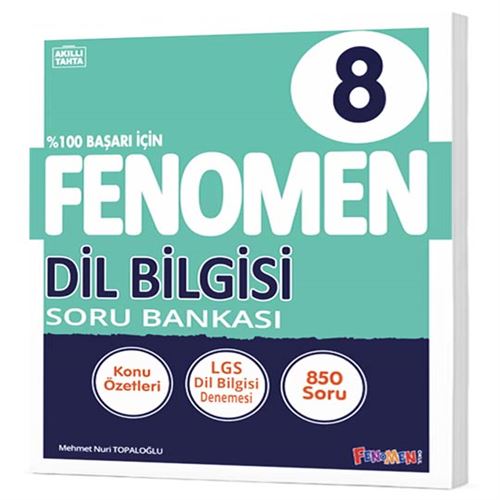 8 FENOMEN DİL BİLGİSİ SORU BANKASI Fenomen Komisyon