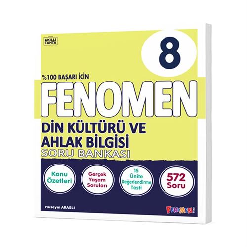 8 FENOMEN DİN KÜLTÜRÜ VE AHLAK BİLGİSİ SORU BANKASI Fenomen Komisyon