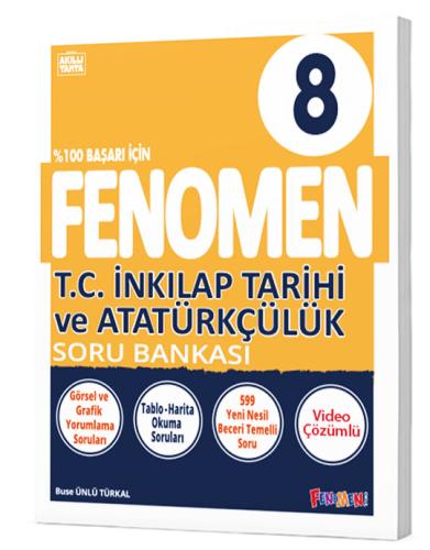 8 FENOMEN İNKILAP TARİHİ VE ATATÜRKÇÜLÜK SORU BANKASI Fenomen Komisyon