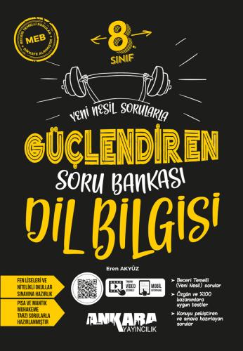 8. Sınıf Dil Bilgisi Güçlendiren Soru Bankası Eren AKYÜZ