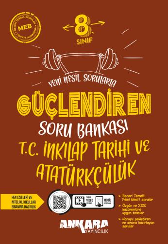 8. Sınıf İnkılap Tarihi ve Atatürkçülük Güçlendiren Soru Bankası Ankar